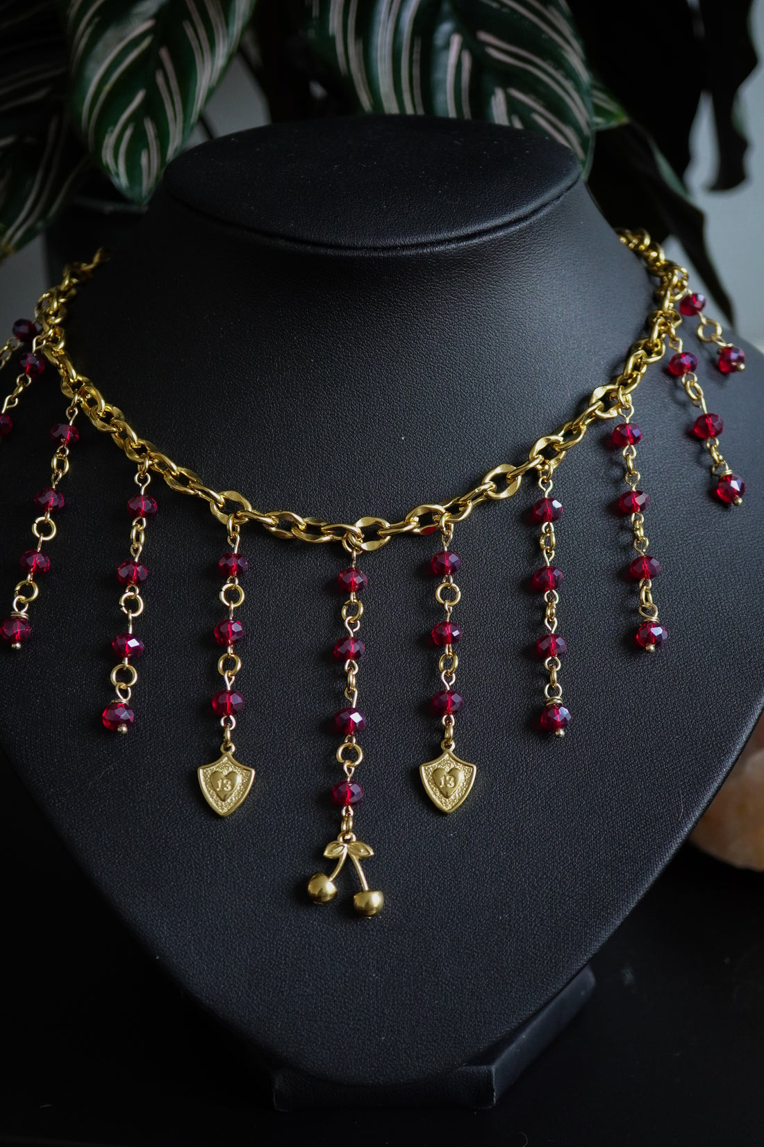 Collier « Cherry love » 🍒 • Gold